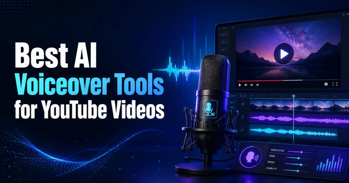 Best AI Voiceover Tools for YouTube Videos